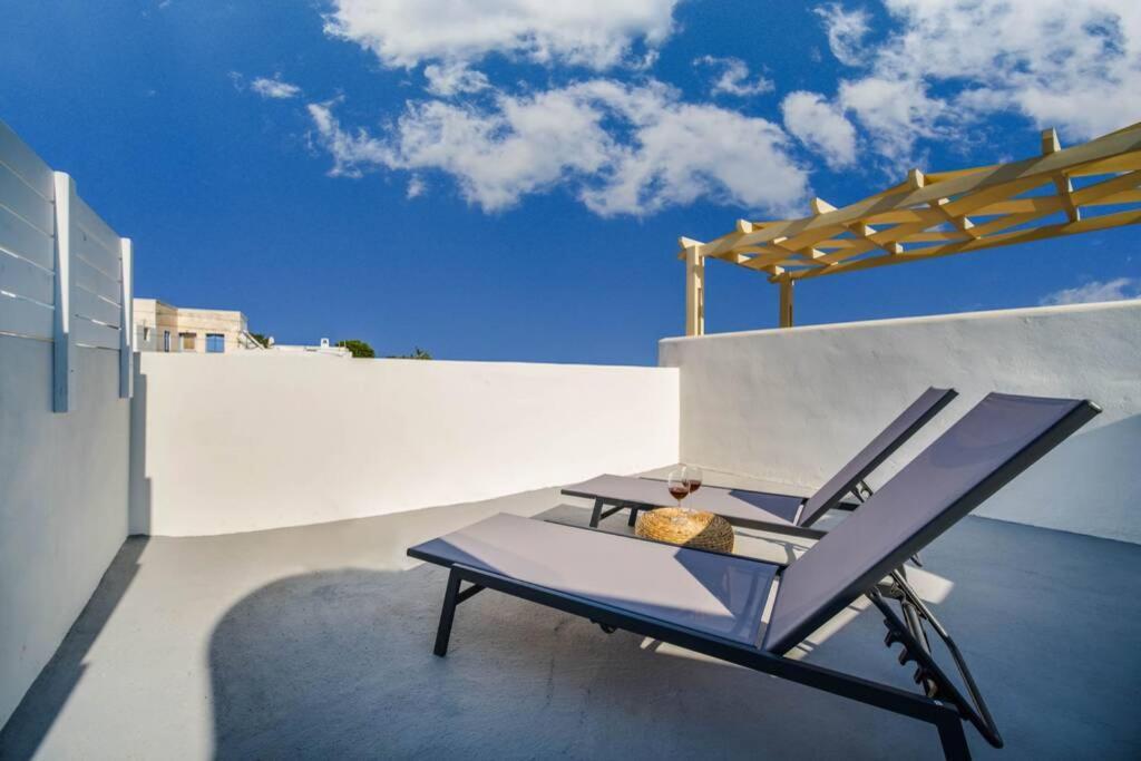 Villa Brouzos- Maisonette With Sea & Mountain View Emporio  ภายนอก รูปภาพ